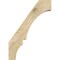 Ekena Millwork 6"W x 20"D x 28"H Balboa Rough Sawn Knee Brace, Douglas Fir BRC06X20X28BOA00RDF - alternate 3